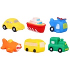 Резиновая игрушка для ванны Крошка Я «Транспорт», 7 см, с пищалкой, МИКС - Фото 11