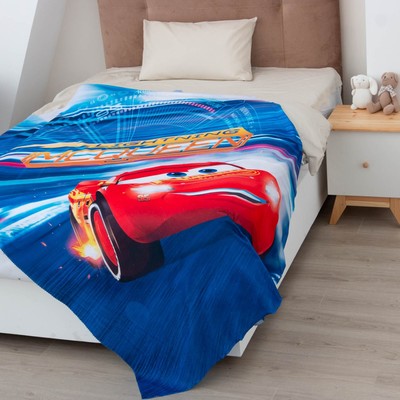 Плед детский «Тачки», 1.5-спальный, размер 140×210 см