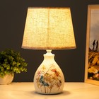 Настольная лампа RISALUX 16812/1, E14, 40 Вт, белый, высота 31 см - Фото 2