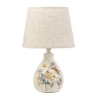 Настольная лампа RISALUX 16812/1, E14, 40 Вт, белый, высота 31 см - Фото 6