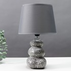 Настольная лампа 16821/1GR E14 40Вт серый h.30см RISALUX - Фото 2