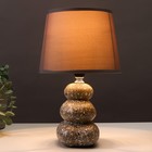 Настольная лампа 16821/1GR E14 40Вт серый h.30см RISALUX - Фото 3