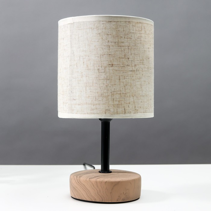 Настольная лампа 16771/1WT E14 40 Вт 11.5×11.5×27 см - Фото 1