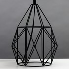 Настольная лампа 16782/1 E27 40 Вт черный 22×22×48 см RISALUX - Фото 5