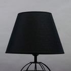 Настольная лампа 16784/1 E27 40Вт черный 18х18х40,5 см RISALUX - Фото 4
