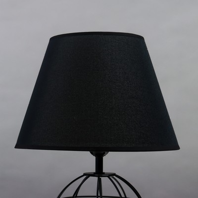 Настольная лампа 16784/1 E27 40 Вт черный 18×18×40.5 см RISALUX