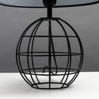 Настольная лампа 16784/1 E27 40 Вт черный 18×18×40.5 см RISALUX - Фото 5