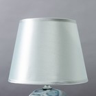 Настольная лампа 16796/1GR E14 40Вт голубой 17x17x26 см RISALUX - Фото 4