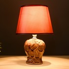 Настольная лампа 16796/1PR E14 40Вт фиолетовый 17x17x26 см RISALUX - фото 22973101