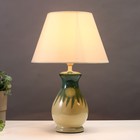 Настольная лампа 16800/1GN E14 40Вт бело-зеленый 25x25x37 см RISALUX - Фото 2