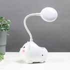 Настольная лампа 16806/1WT LED 5Вт USB белый 9х12х34 см - фото 45922634