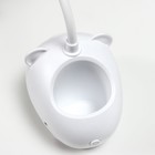 Настольная лампа 16806/1WT LED 5Вт USB белый 9х12х34 см - фото 45922635