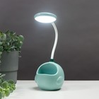 Настольная лампа 16807/1GN LED 5Вт USB зеленый 9х10х28 см RISALUX - фото 27051671