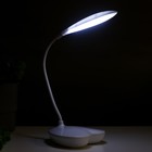Настольная лампа 16812/1 LED 5Вт USB белый 10,5х12,5х41 см RISALUX - Фото 3