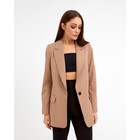 Пиджак женский однобортный MIST размер 48, цвет бежевый 7334776