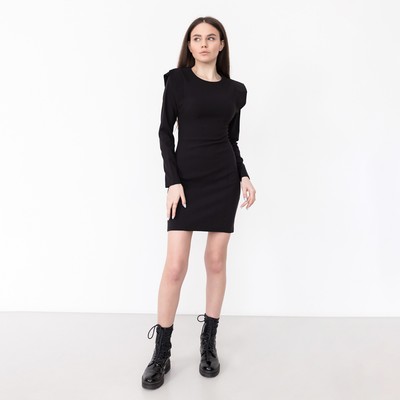 Платье женское короткое MIST: Dresses, чёрное, размер 48