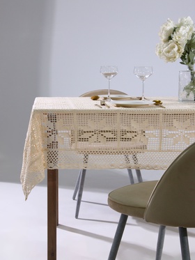 Скатерть Этель Цветы 130*180±5 см, 100% п/э