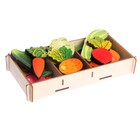 Набор «Овощи на магнитах» в коробке, 16 деталей - фото 24167792