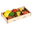 Набор «Фрукты на магнитах» в коробке, 15 деталей - Фото 1