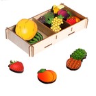 Набор «Фрукты на магнитах» в коробке, 15 деталей - Фото 2