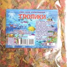 Корм сухой  "Тропики" для аквариумных рыб и ракообразных, хлопья, пакет, 60 г - фото 9814253