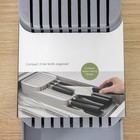 Подставка для ножей и столовых приборов Magistro Harm, цвет серый - Фото 6