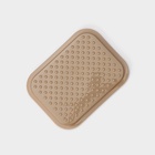 Маслёнка двухсторонняя STOCKHOLM, пластик, 14.5×11×5.5 см, шоколадная, мокко - Фото 5