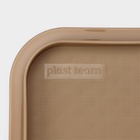 Маслёнка двухсторонняя STOCKHOLM, пластик, 14.5×11×5.5 см, шоколадная, мокко - Фото 7