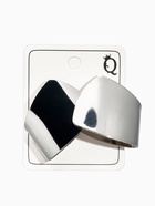 Серьги металл «Геометрия» заворот, цвет серебро - Фото 5