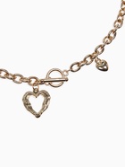 Кулон «Цепь», сердце из коры, цвет золото, 46 см - Фото 2