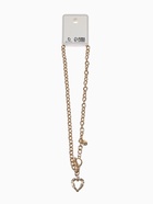 Кулон «Цепь», сердце из коры, цвет золото, 46 см - Фото 5