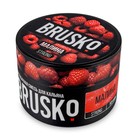 Бестабачная никотиновая смесь для кальяна  Brusko "Малина", 50 г, strong - фото 11904950