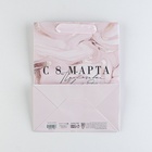 Пакет подарочный ламинированный, упаковка, «8 марта», MS 18 х 23 х 10 см 7059445 - фото 13499181