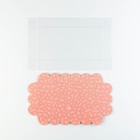 Коробка кондитерская с PVC-крышкой, упаковка, «Воздушная любовь», 10,5 х 21 х 3 см - Фото 6