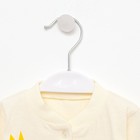 Кофточка для девочки, цвет светло-бежевый, рост 62 см - фото 35433174