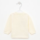 Кофточка для девочки, цвет светло-бежевый, рост 62 см - фото 35433175