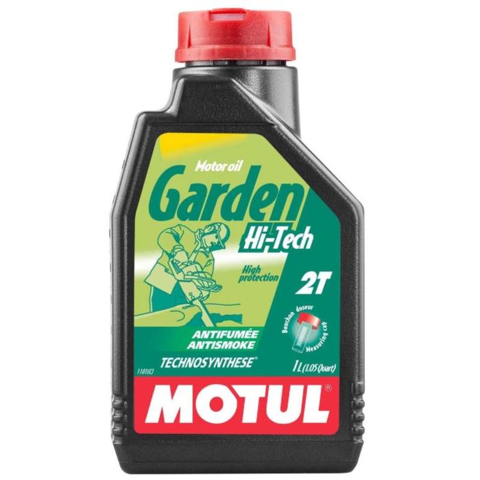 Масло специальное Motul Garden 2T Hi-Tech, 1 л - Фото 1
