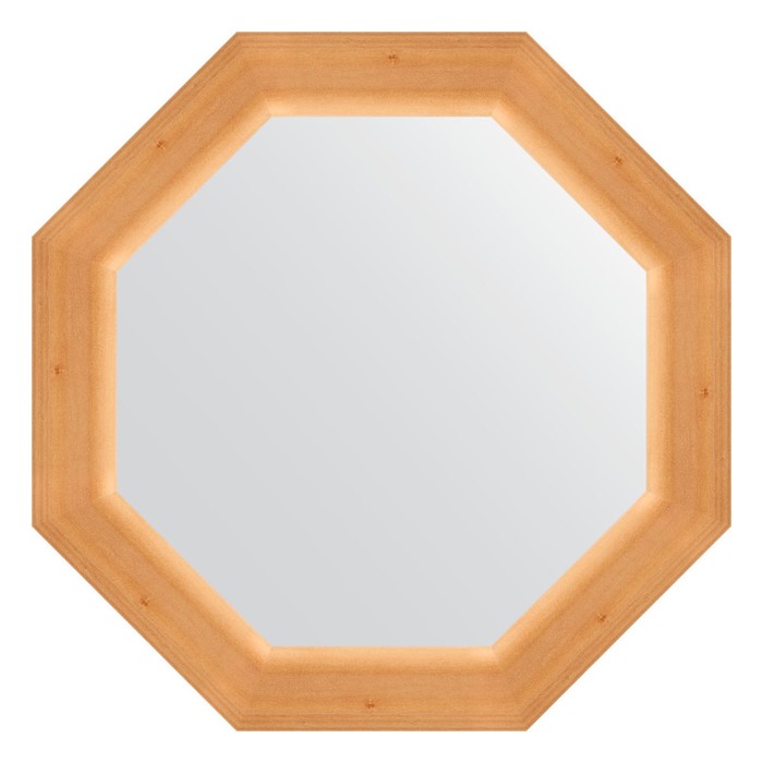 Зеркало в багетной раме, сосна 62 мм, 51,6х51,6 см