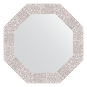Зеркало в багетной раме, соты алюминий 70 мм, 53,0х53,0 см