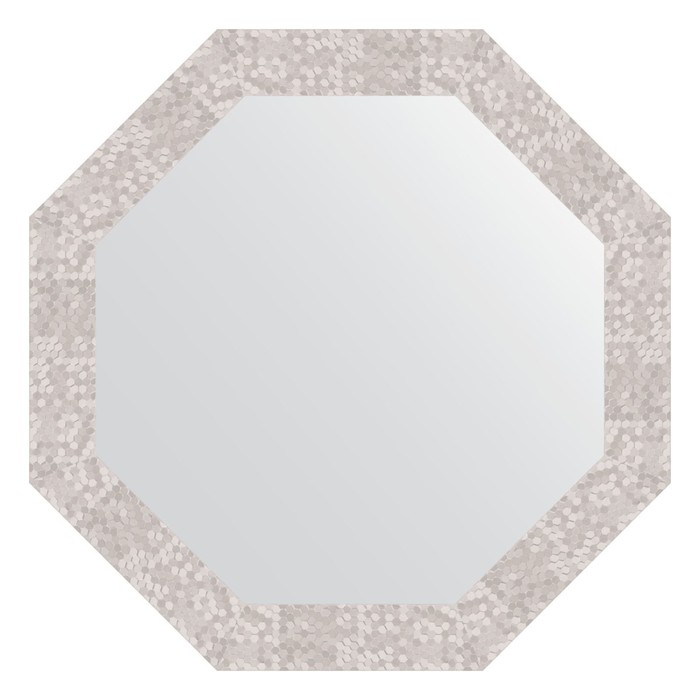 Зеркало в багетной раме, соты алюминий 70 мм, 67x67 см