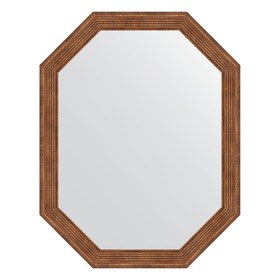 Зеркало в багетной раме, сухой тростник 51 мм, 54x69 см