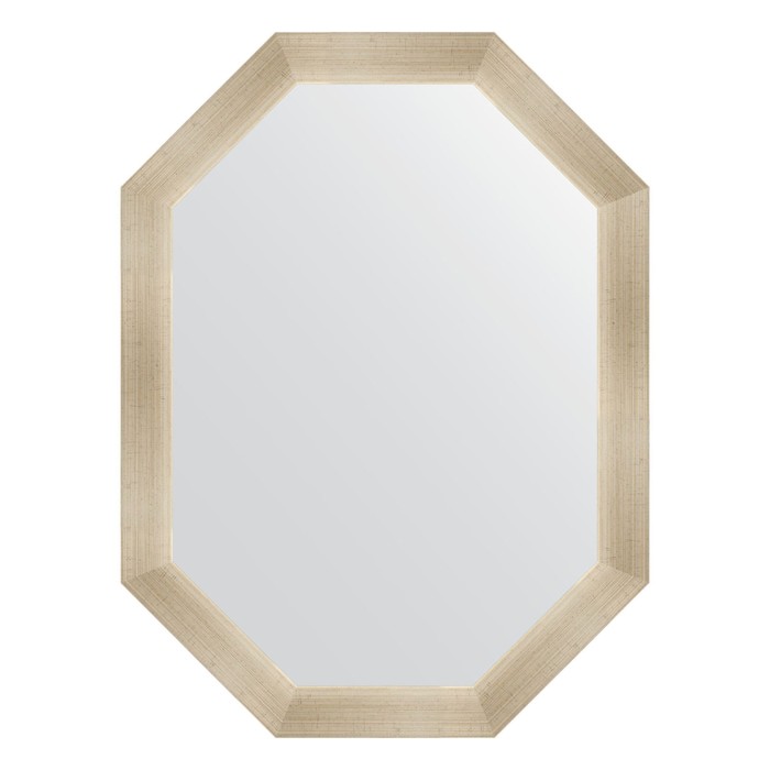 Зеркало в багетной раме, травленое серебро 59 мм, 60x80 см