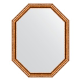 Зеркало в багетной раме, версаль бронза 64 мм, 72x92 см
