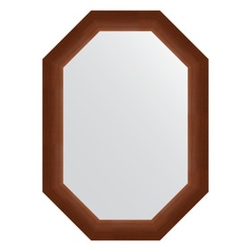 Зеркало в багетной раме, орех 65 мм, 52x72 см