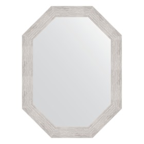 Зеркало в багетной раме, серебряный дождь 70 мм, 62x82 см