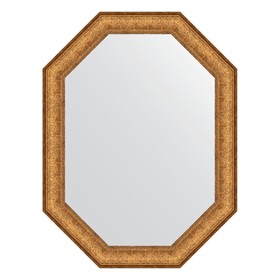 Зеркало в багетной раме, медный эльдорадо 73 мм, 58x73 см