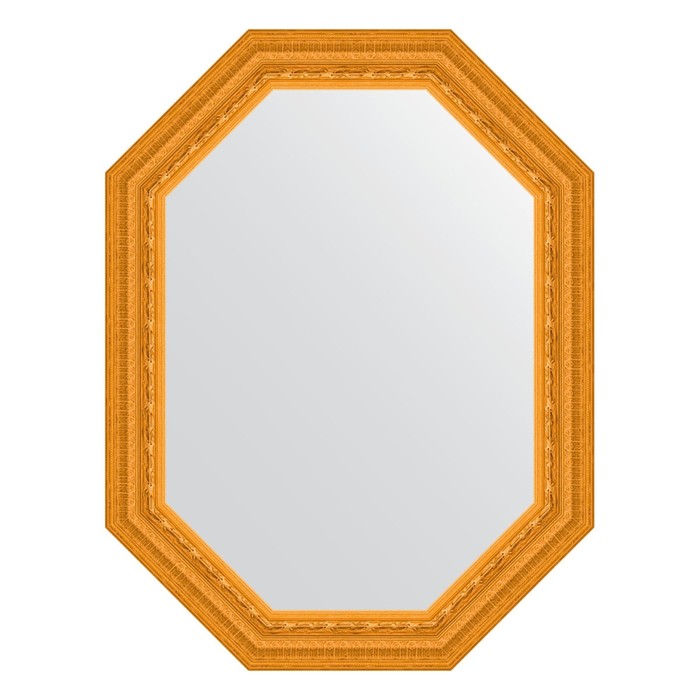 Зеркало в багетной раме, сусальное золото 80 мм, 64x84 см