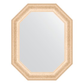 Зеркало в багетной раме, старый гипс 82 мм, 60x75 см