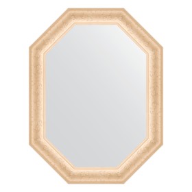 Зеркало в багетной раме, старый гипс 82 мм, 65x85 см
