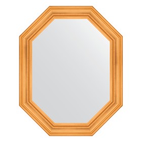 Зеркало в багетной раме, травленое золото 99 мм, 79x99 см